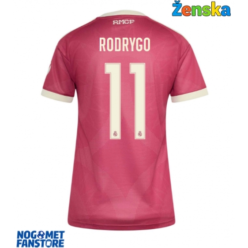 Real Madrid Rodrygo Goes #11 Rezervni Dres za Ženska 2026-27 Kratak Rukav